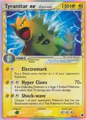 Tyranitar ex δ (Тиранитар)