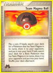 Team Magma Ball