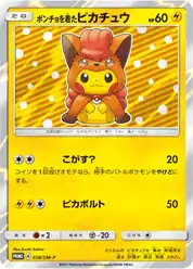 ポンチョを着たピカチュウ (Пикачу)