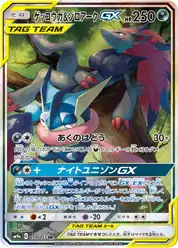 ゲッコウガ&ゾロアークGX (Грениндзя)
