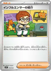 インフルエンサーの紹介
