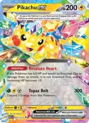 Pikachu ex (Пикачу)