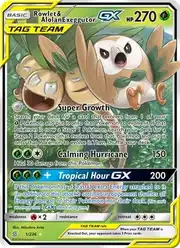 Rowlet & Alolan Exeggutor GX (Раулет)