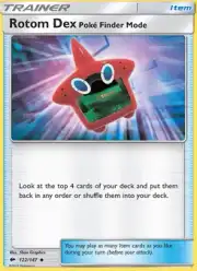 Rotom Dex—Poké Finder Mode