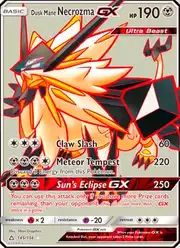 Dusk Mane Necrozma GX