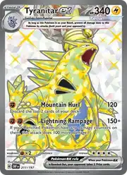 Tyranitar ex (Тиранитар)