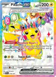Pikachu ex (Пикачу)