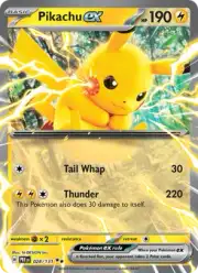 Pikachu ex (Пикачу)