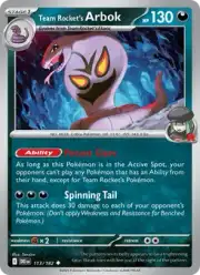 Team Rocket's Arbok